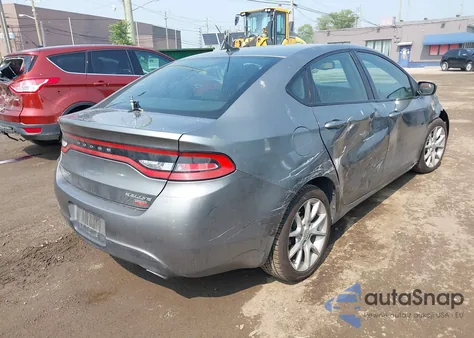 2013 Dodge Dart Sxt/Rallye из США, поврежденный, VIN 1C3CDFBH6DD158093
